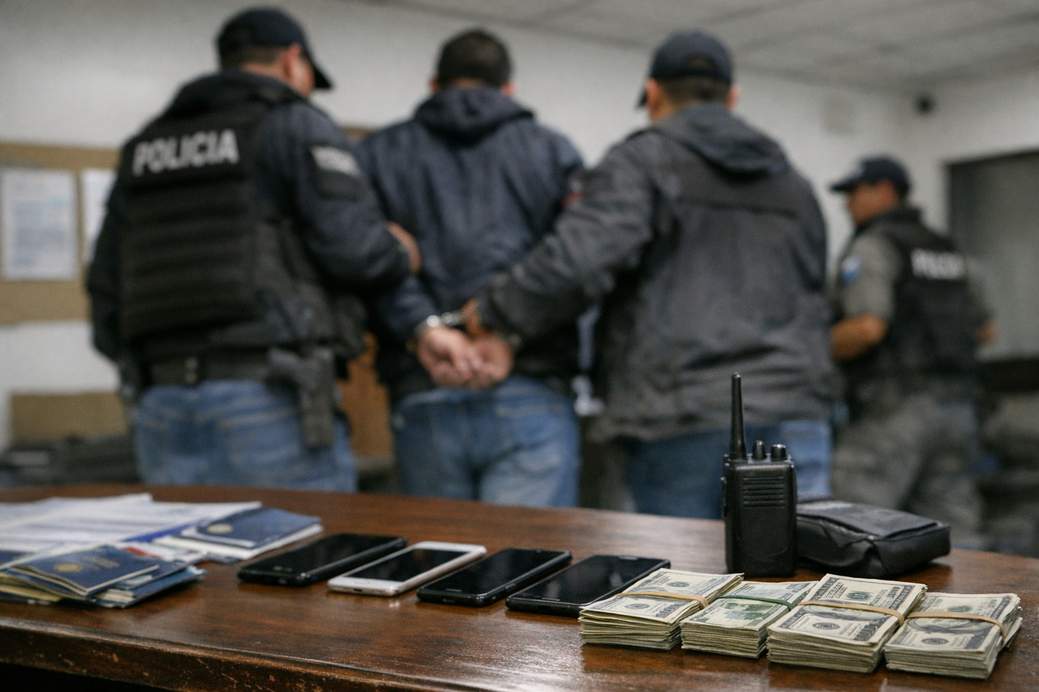 Cuatro detenidos en Ecuador en el marco de una investigación por presunto tráfico de migrantes