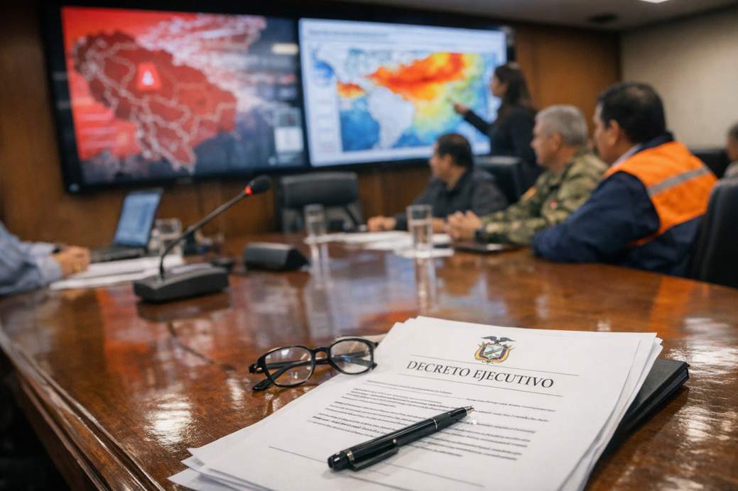 El Decreto Ejecutivo 485 declara la prevención de El Niño como prioridad nacional