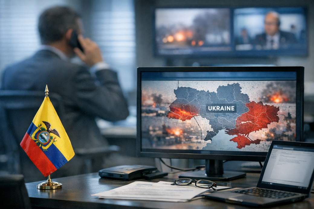Ecuador recomienda a sus ciudadanos que eviten o pospongan los viajes a Ucrania