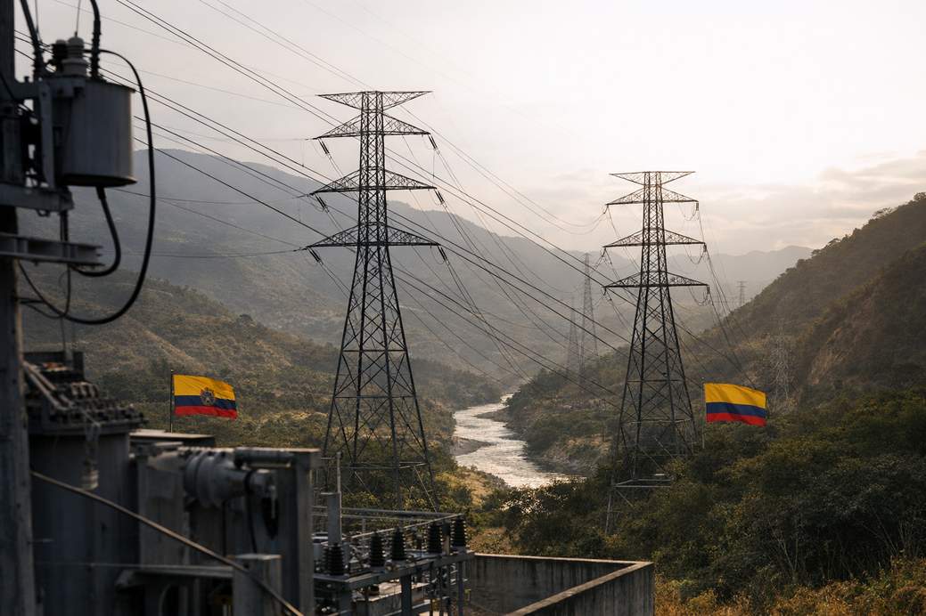 Ecuador prevé reanudar las importaciones de electricidad procedentes de Colombia el 1 de octubre de 2026