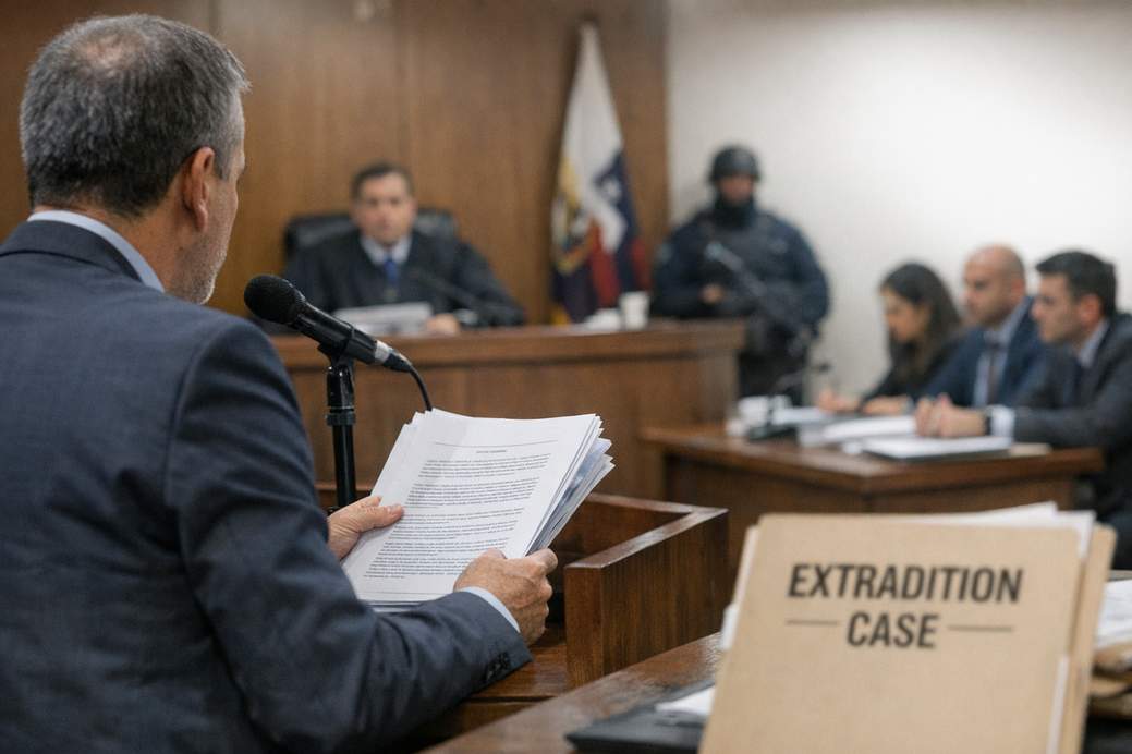 La Fiscalía presenta el escrito de acusación y solicita el juicio y la extradición en el caso Villavicencio