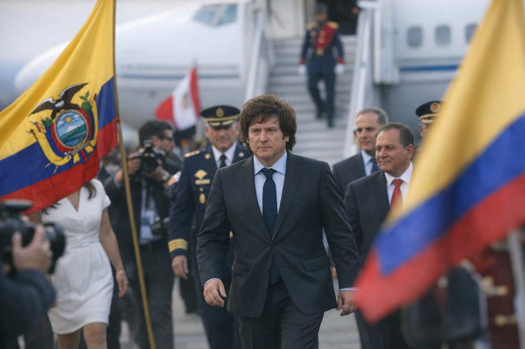 Javier Milei visitará Ecuador y asistirá a las investiduras de Perú y Colombia