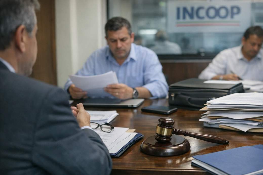 Suspensión provisional del proceso de liquidación de Incoop